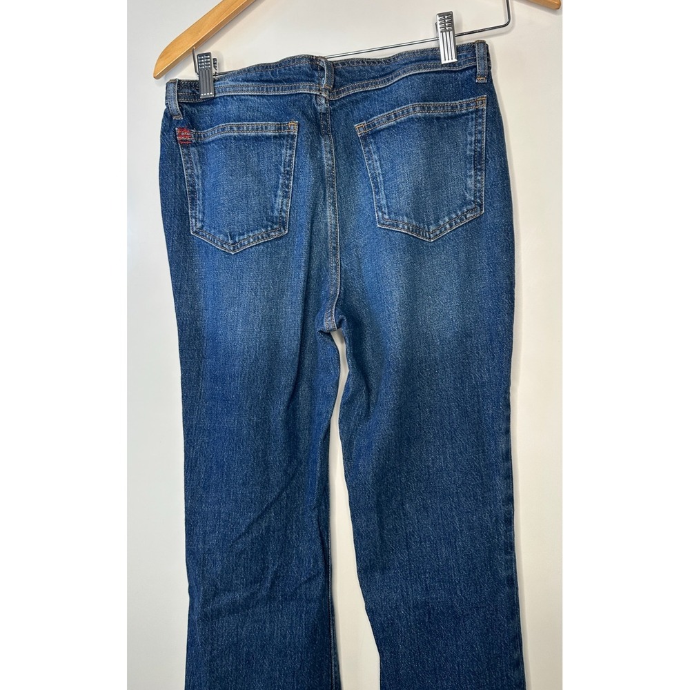 BDG Urban Outfitters No Waistband Low Rise Straight Leg Jeans Blue Size 25 - Picture 12 of 15
